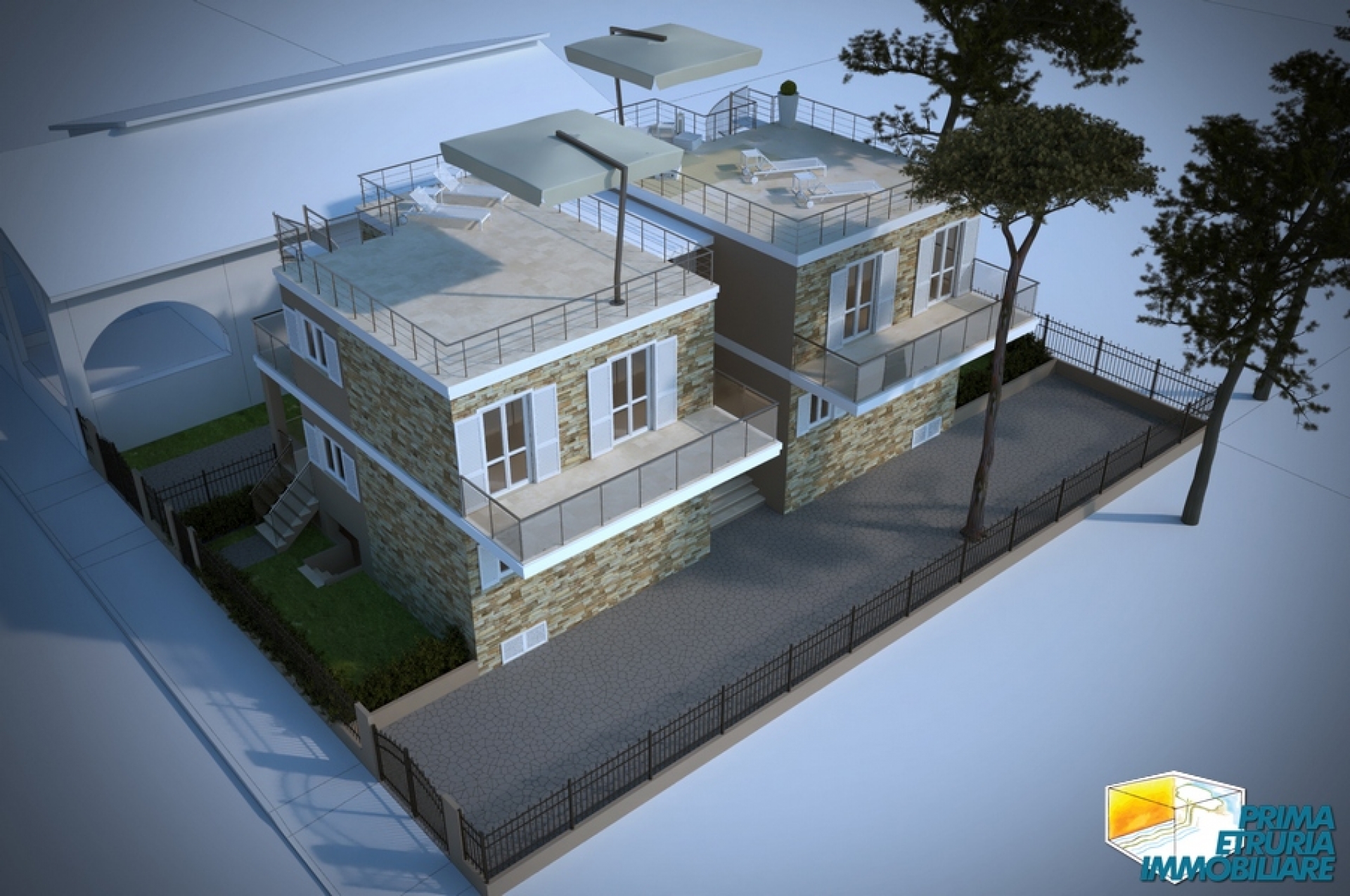 APPARTAMENTO DI PROSSIMA REALIZZAZIONE CON INGRESSO INDIPENDENTE E GIARDINO - ZONA ROSMARINA -