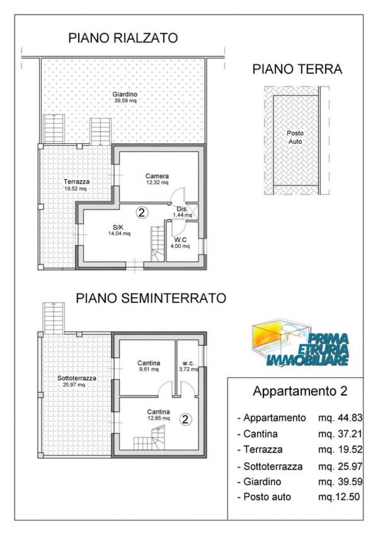 APPARTAMENTO DI PROSSIMA REALIZZAZIONE CON INGRESSO INDIPENDENTE E GIARDINO - ZONA ROSMARINA -