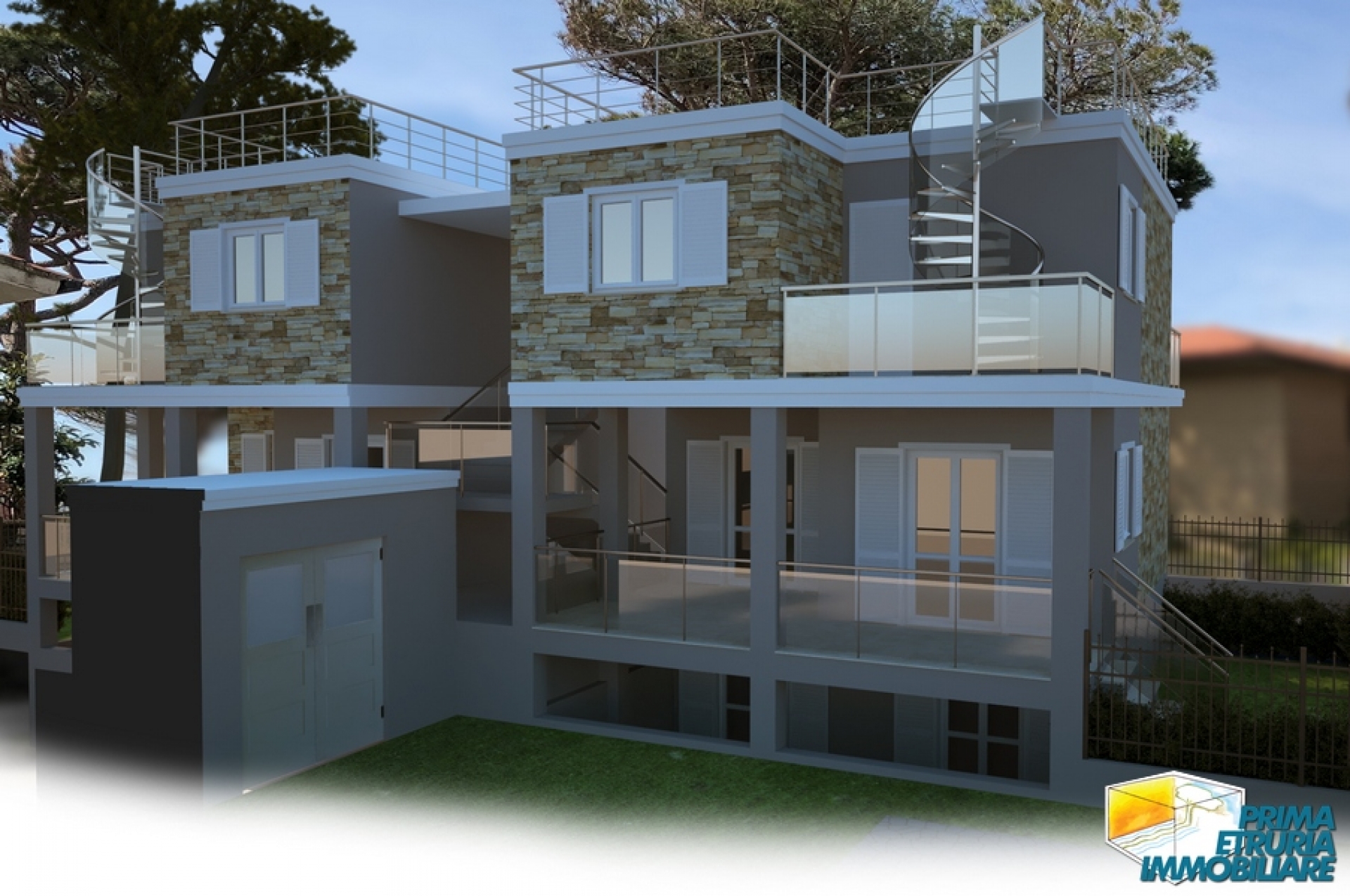 APPARTAMENTO DI PROSSIMA REALIZZAZIONE CON FANTASTICO SOLARIUM  VISTA MARE - ZONA ROSMARINA -