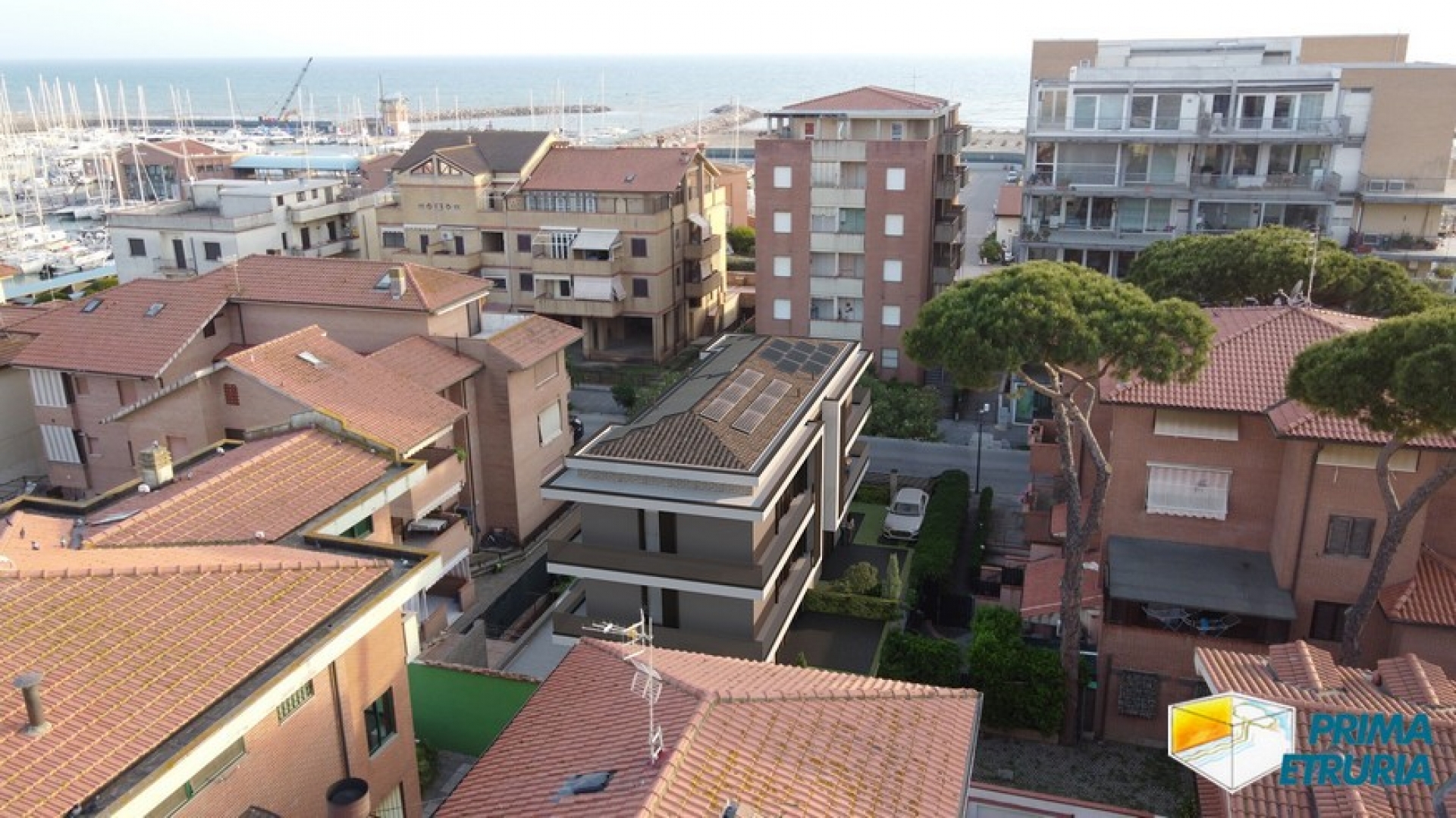Appartamento al secondo piano con terrazzo in elegante nuova costruzione - Zona Centro