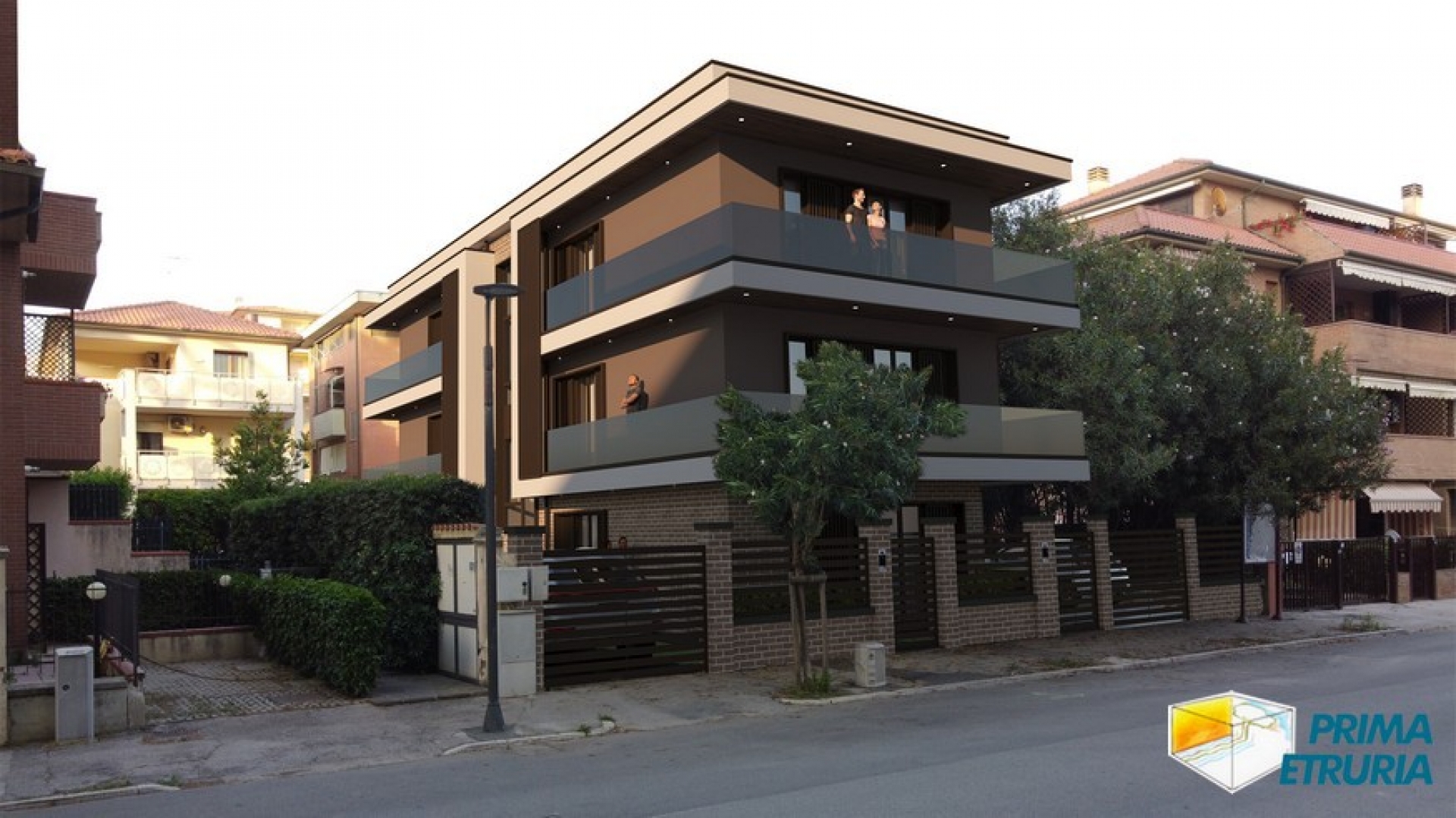 Appartamento al secondo piano con terrazzo in elegante nuova costruzione - Zona Centro