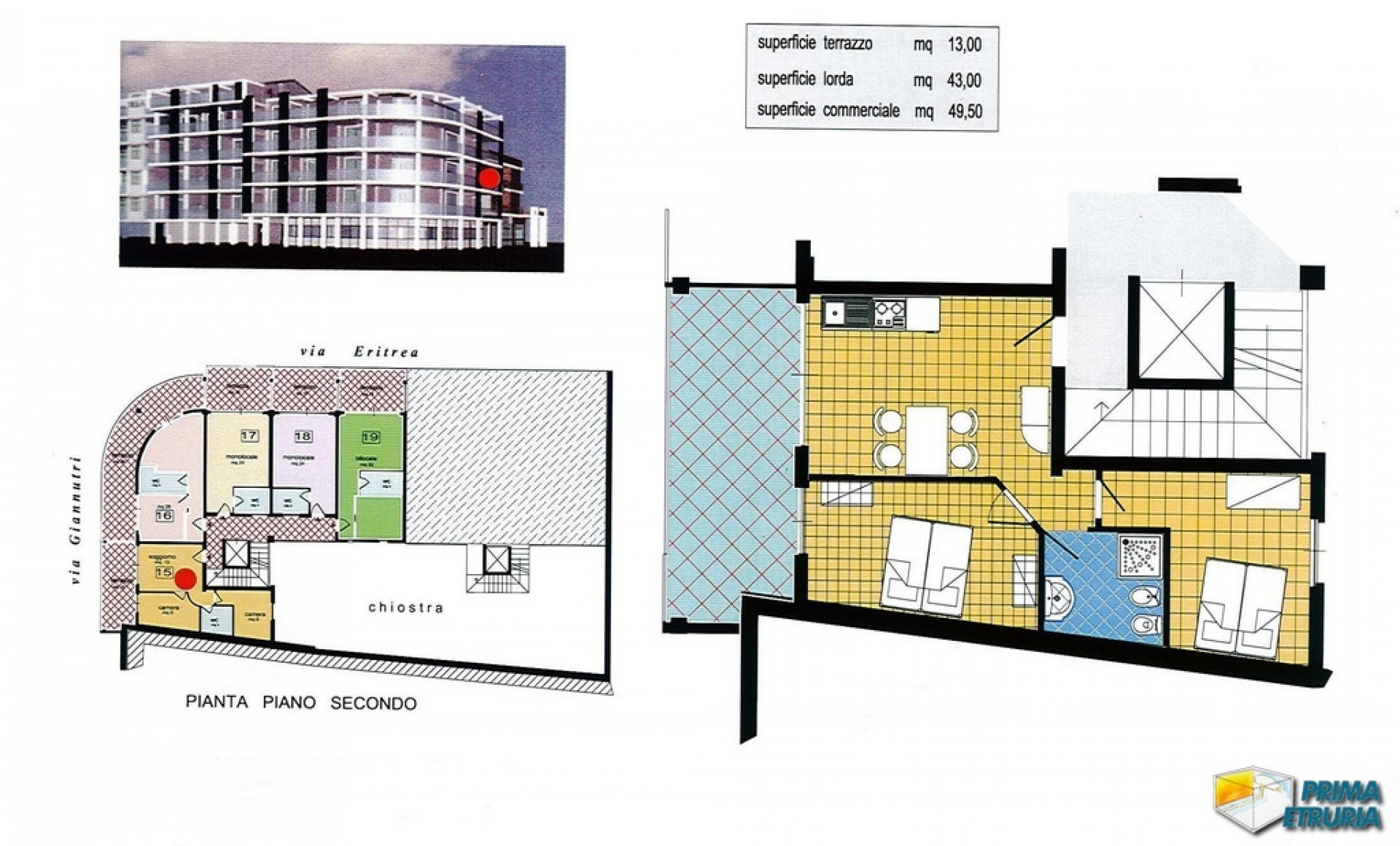 TRILOCALE FRONTE MARE FOUR ROSES - ZONA ROSMARINA -