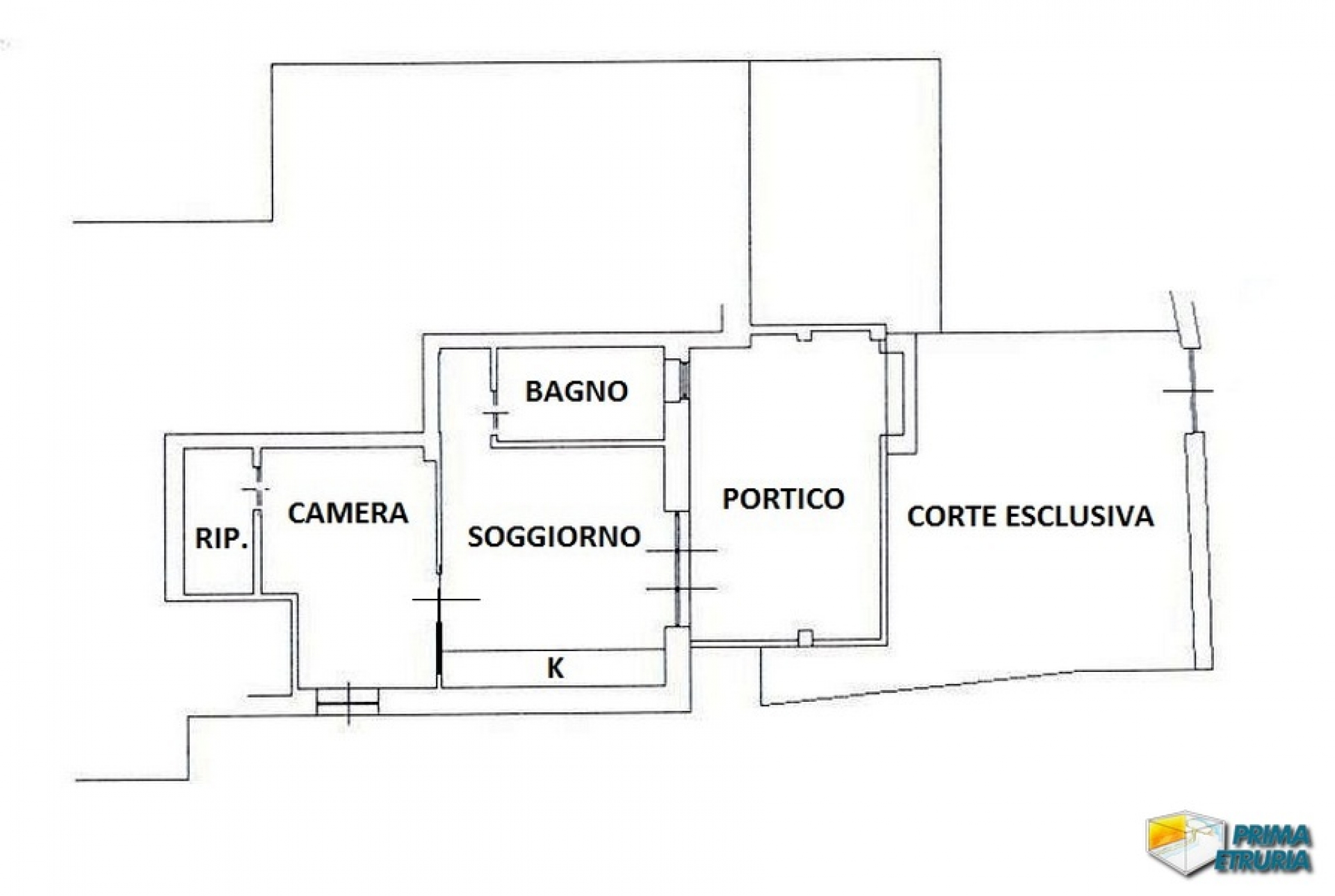 VENDESI BILOCALE CON GIARDINO - ZONA ROSMARINA -